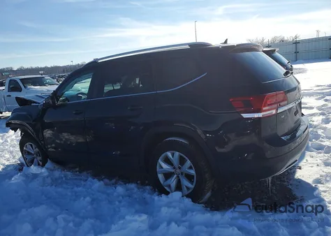 2018 Volkswagen Atlas Se from USA, damaged, VIN 1V2DP2CA1JC600635